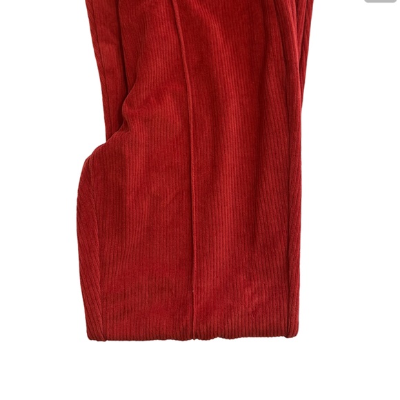 NWOT Aerie Groove On Velour High Waisted Flare Legging Size Small - Picture 6 of 6